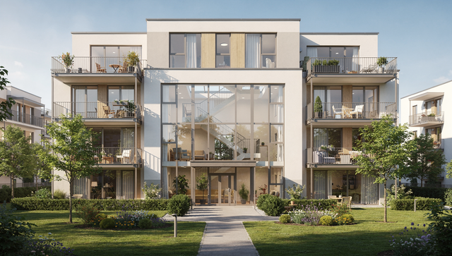 Modernes Mehrfamilienhaus mit Eigentumswohnungen – Sondereigentum und Gemeinschaftseigentum im Grundbuch