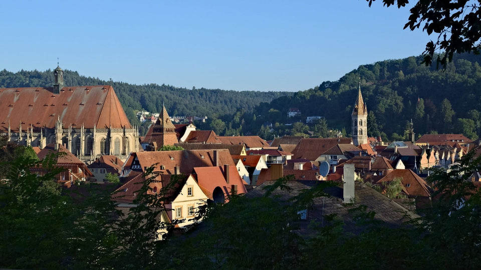 Schwäbisch Gmünd: Altstadt mit Heilig-Kreuz-Münster und Johanniskirche